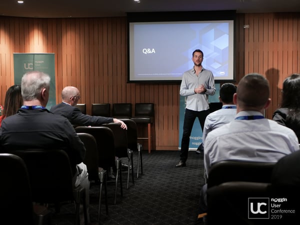 AWS Account Manager, Technology and SaSS, Ralf Capel on the Partner Track at the 2019 Noggin UC