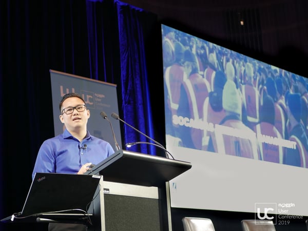 Southern California Gas, Emergency Response Technologist, Doug Chow at the 2019 Noggin UC